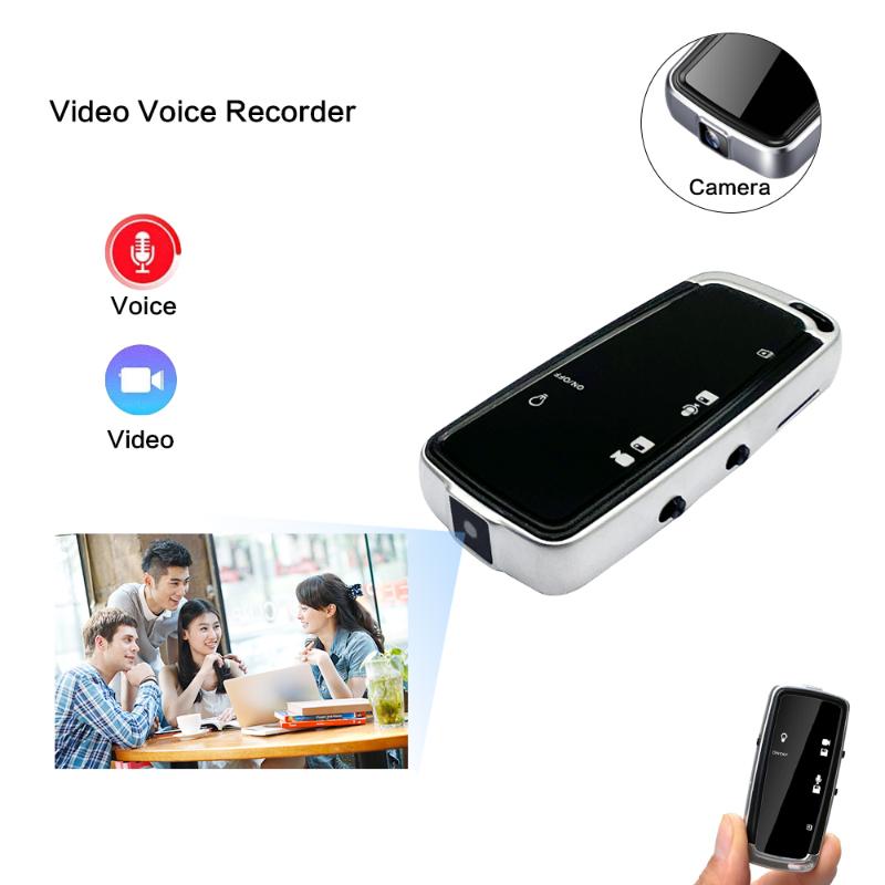 Digital Voice Recorder Mini Camcorder Camera Audio Recorde Key Chain Pen Professional HD Dictaphone DV DVR Support Hidden TF-image-724557957