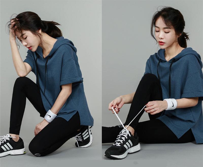 

Two Piece Dress 2021 2 Pieces Set Training Female Gym Workout Clothing Fitness Suit Shirt+Pants Breathable Leggings Sport, Coat