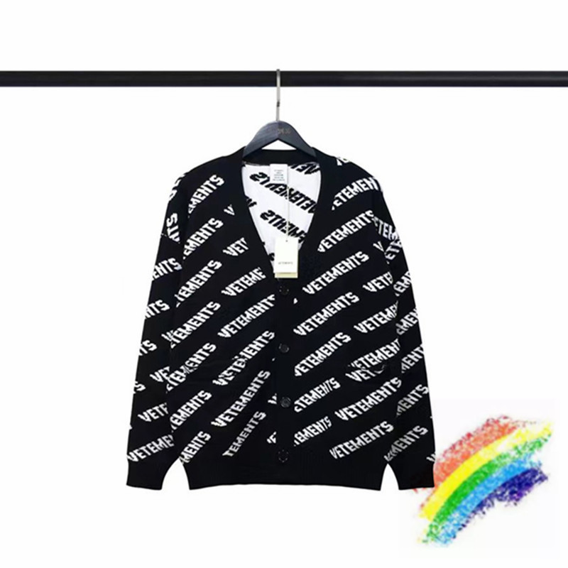 

Cardigan Sweater Men Women 1 Top Quality Crewneck Letters Knit Sweatshirts