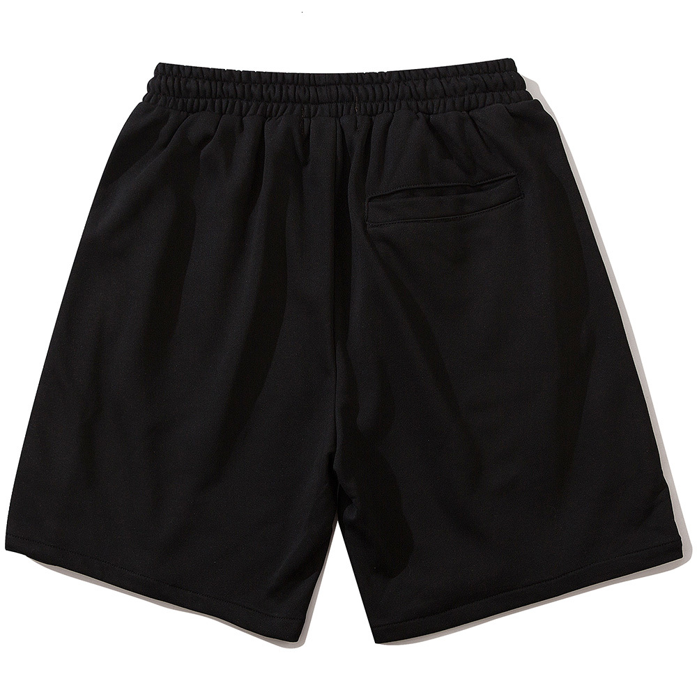 

Men's Shorts Aolamegs men's leather shorts patched to the side button Sidewinder streetwear summer baggy cozy fashion all-match sweatpants, Black