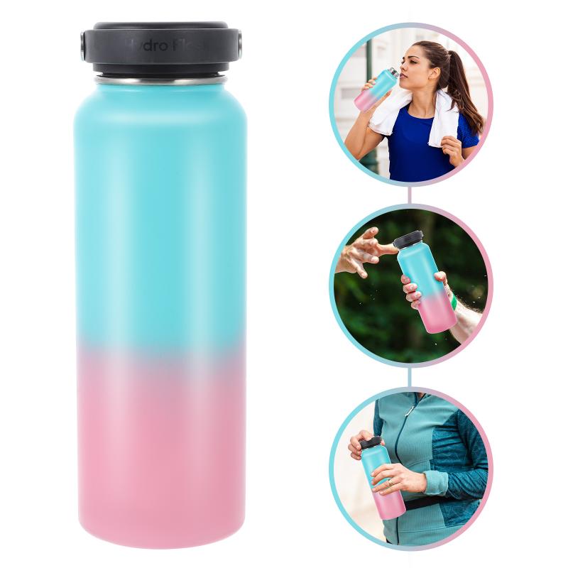 

Water Bottles 1Pc Portable Thermal Insulation Cup Fashionable Vacuum Flask Outdoor