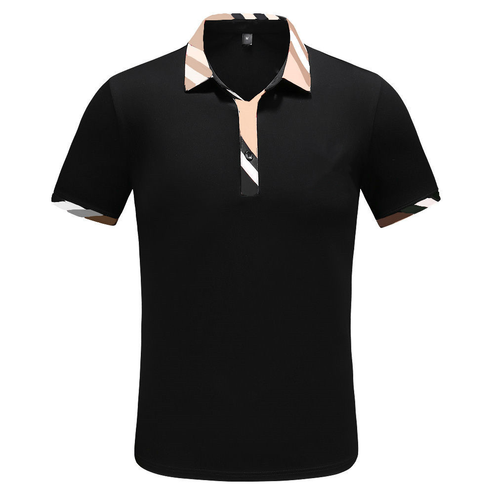 

New Stylist Polo Shirts Luxury Italy Mens 2021 Designer Clothes Short Sleeve Tees Fashion Men Summer T Shirt Asian Size M-3XL, White;black