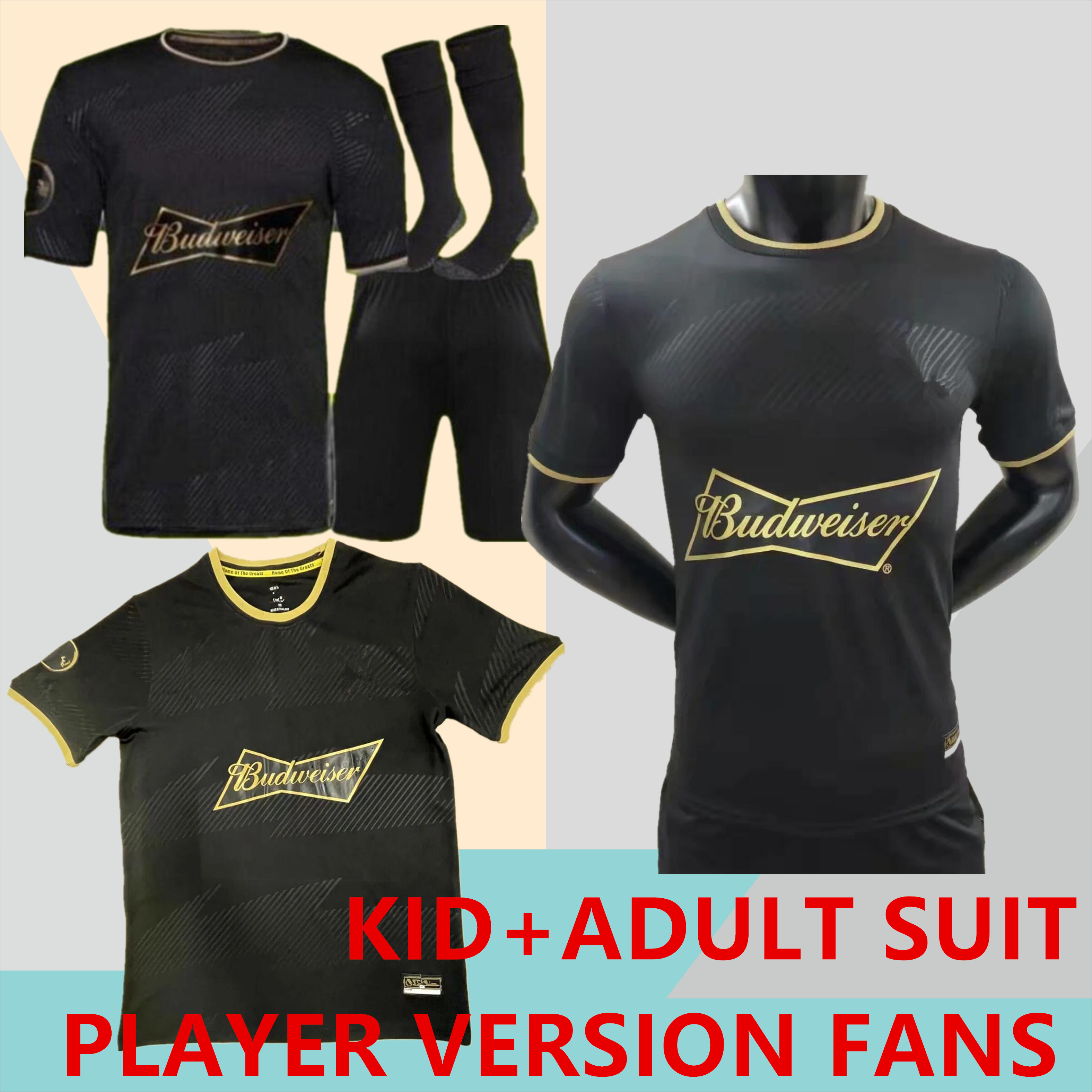 

2022 HALL Soccer Jerseys 21 22 Special Framed Commemorative Edition Black Man HENRY SHEARER MEN kit Football Shirt uniforms, Player version