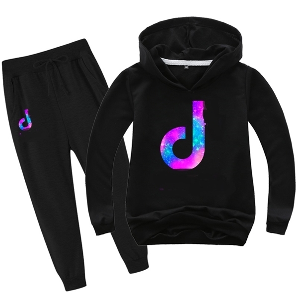 

2-16Y Lovely Note Clothing Children Toddler Boys Clothes Teenagers Girls Hoodies Pants 2pcs Sets Sport Suits 5141 0927 3OZP, 28