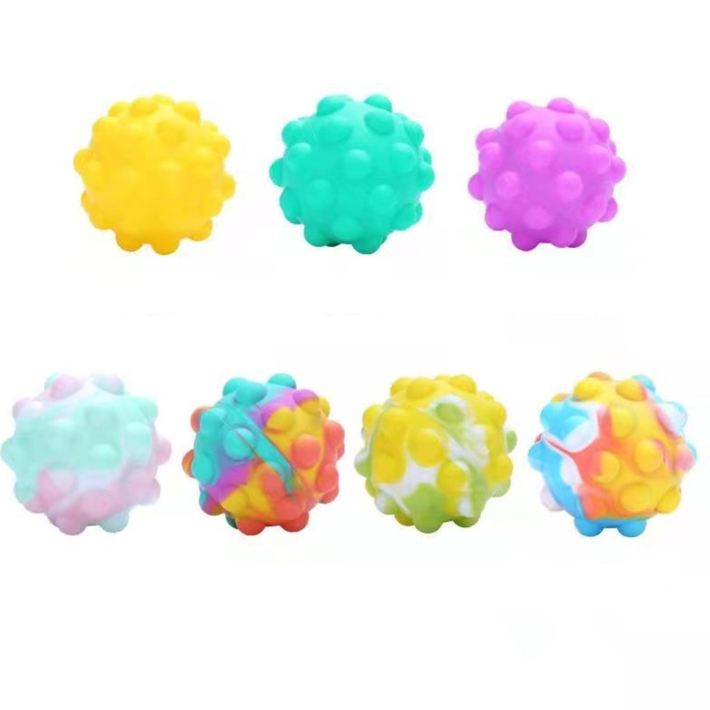 

Tie Dye Decompression Massage Ball Fidget Yoga Fitness Thorn Ball Toys Workout Massage Relax Muscle Balls Rehabilitation Training Supplies H91701