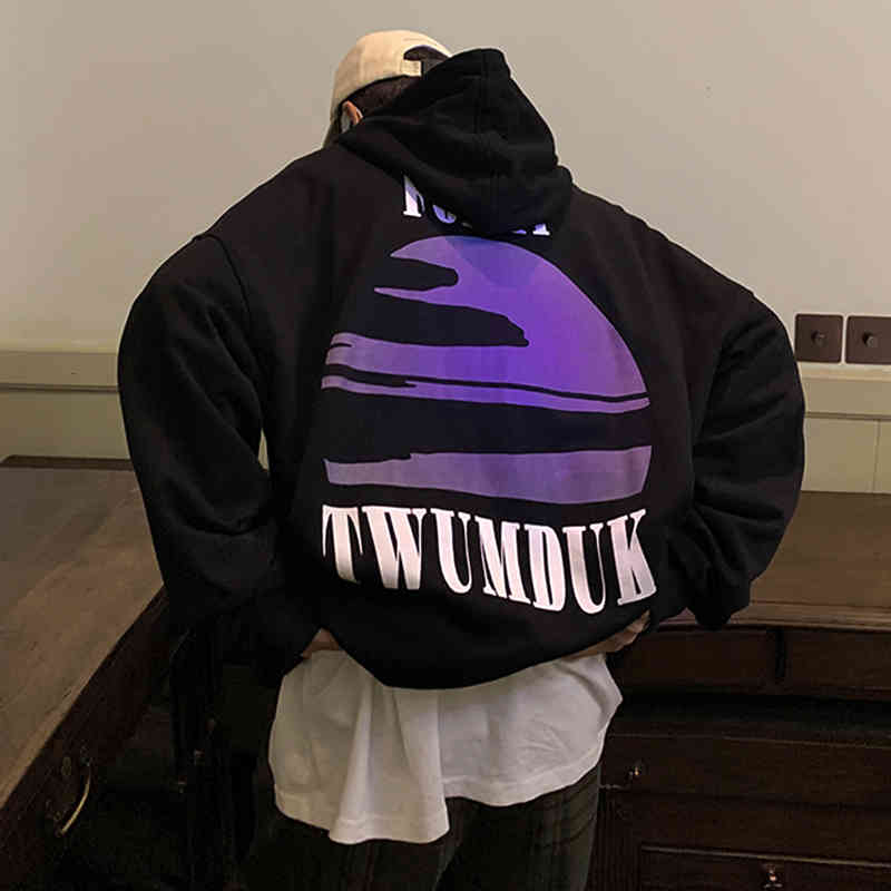 

men's hoodies & sweatshirts male hip hop hoodie launch, hipster harajuku, casual, autumn, letters printed with a hood 025n, Black