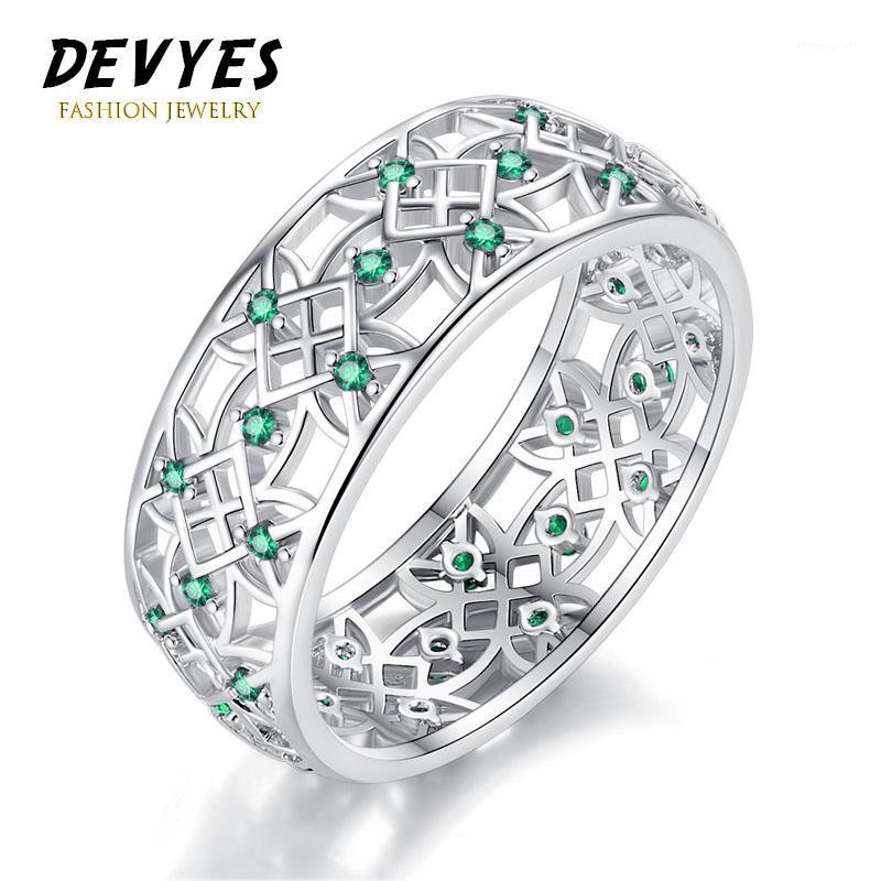 

Wedding Rings Fashion Women Wish Micro-inlaid Zircon Ring Hollow Flower Couple Female Engagement Statement Jewelry1