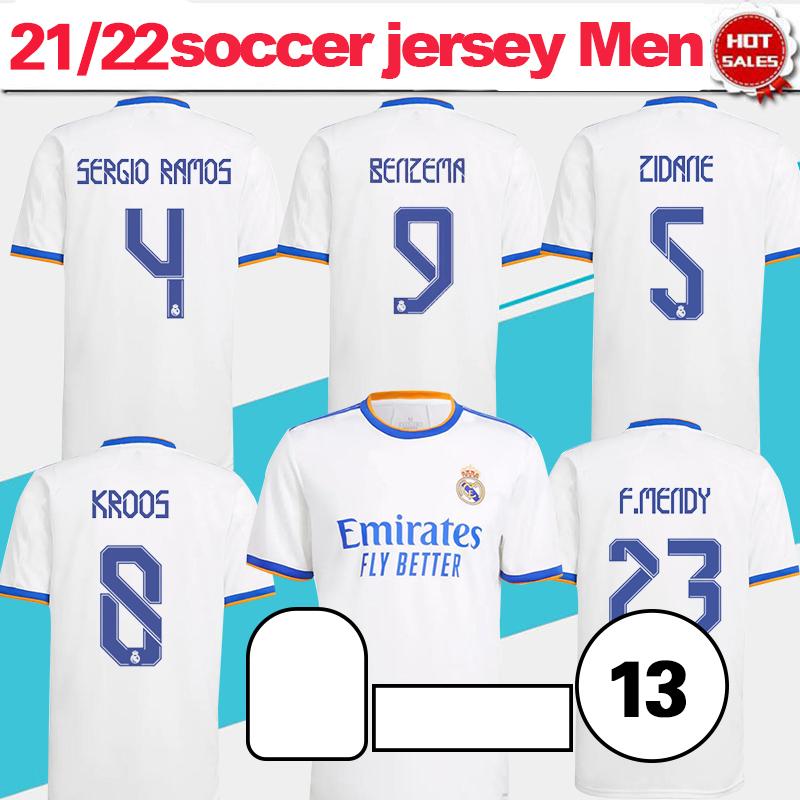 

REAL MADRID jerseys 21 22 soccer football shirts ALABA HAZARD SERGIO RAMOS BENZEMA ASENSIO MODRIC MARCELO camiseta men + kids kit 2021 2022, Black;yellow