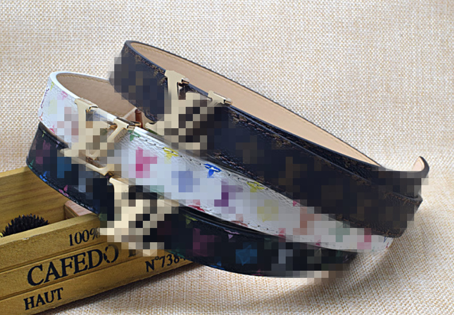 

Wholesale Kids Belts 23 styles LOUIS PU Leather Children Belt Boys Girls Pants suspenders VITTON waistbelts, Black