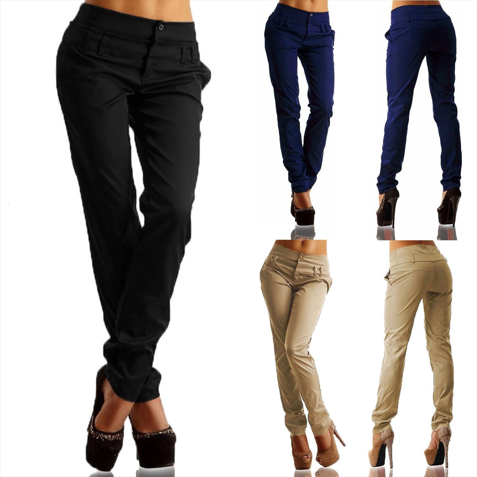

plus size office classic women capri big solid pencil push up femme black, Black;white