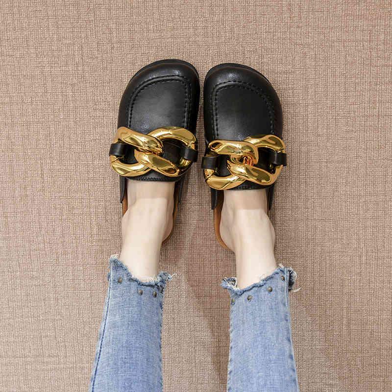 

Sandals Woman shoes fashion Beach Thick bottom slipper platform lady Leather High heel, Black