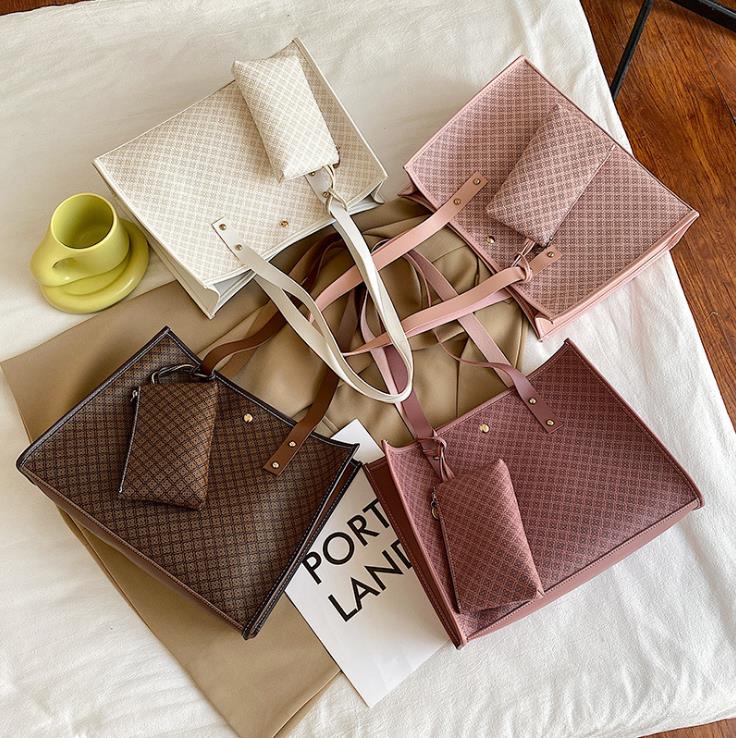 

Shoulder Bags Women's 2022 Fall/Winter Japanese Large-Capacity Fashion All- Bag, White