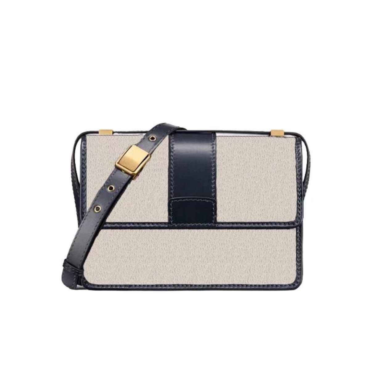 

Top Genuine Crossbody Style Shoulder Flower Saddle Bag Quality Canvas Messenger Embroidery Famous Old Newest Woman Leather 30 Underarm Nrso