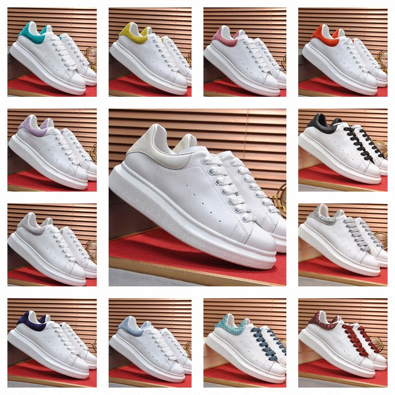 

Fashion Womens Mens Casual shoes Platform Oversized sneaker Chaussures Sneakers Leather Solid Colors Dress Large Suede Trainers Leather espadrille flat Outdoor, 22