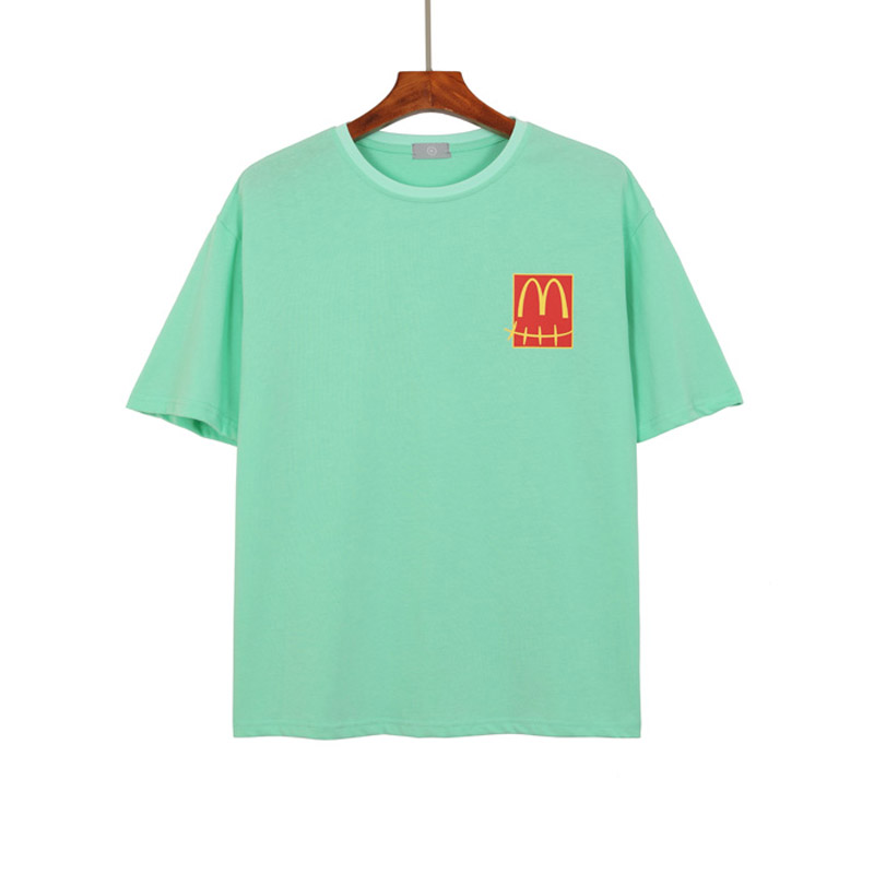 

2021 Fashion Summer Trend Men's T-Shirts Top Qaulity Black T-shirt Casual Women Travis Scott Tee Print Tshirt Summer Loose Short Sleeve Tops