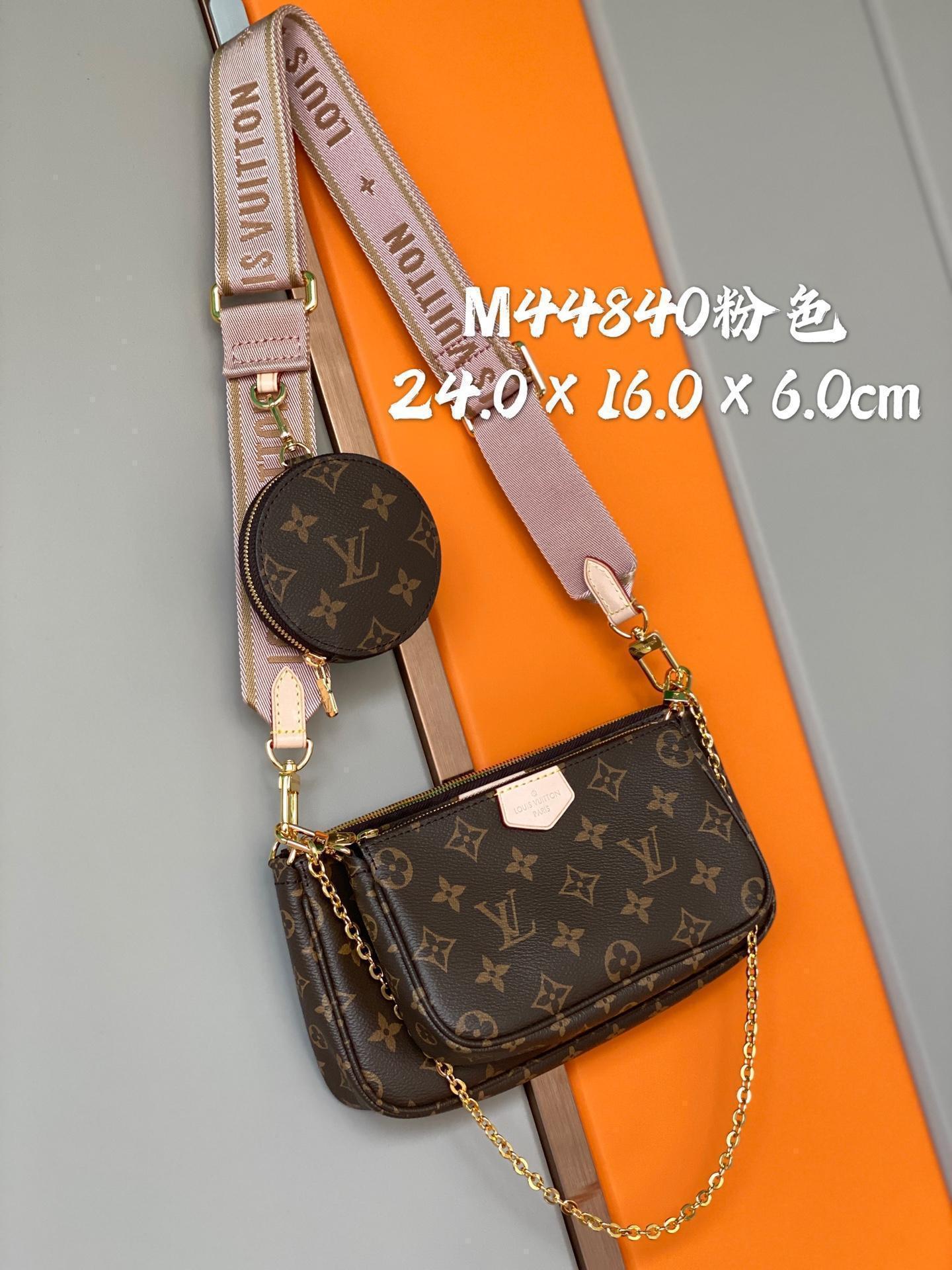 

Wallet 0000 LV LOUIS 1 VITTON Fashion Favorite Multi Pochette Women Handbags Designer Wallet Leather Shoulder Messenger Bag