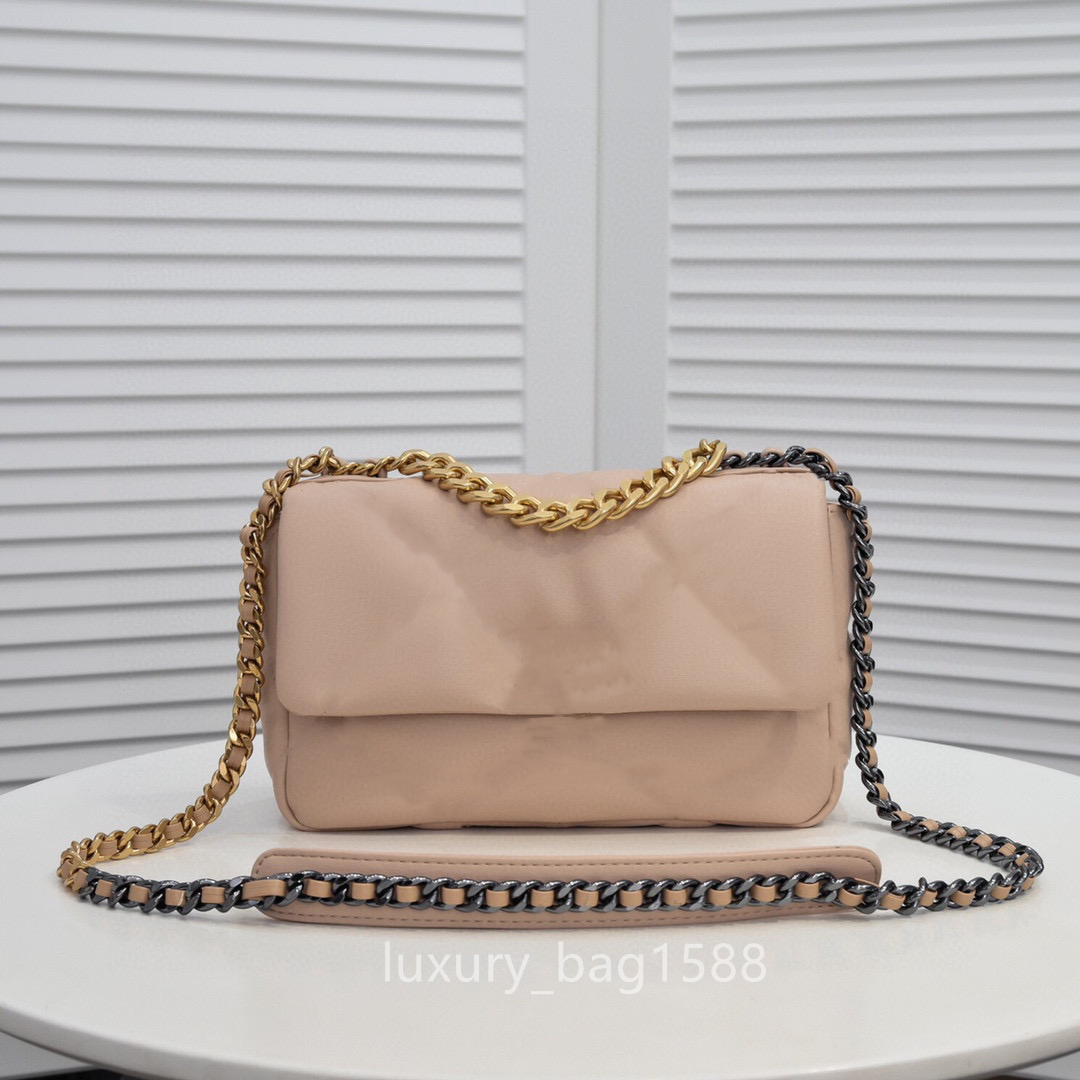 

2021 Classic Plaid Handbag 19bag Luxury designer women chain crossbody bag