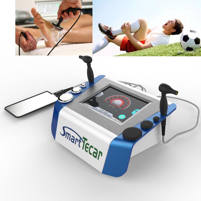 Clinics and Sport Use Professional Health Gadgets Tecar Therapy Diathermy Machine CET RET monopolar RF Indiba For Sports Rehabilitator Body Pain-image-720361182