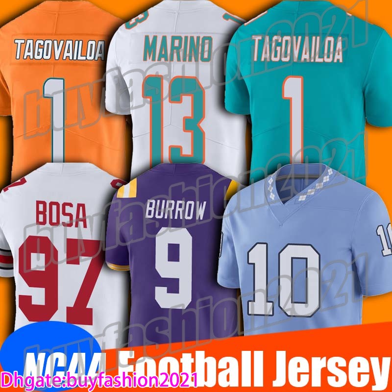 

1 Tua Tagovailoa NCAA College Football 37 Myles Gaskin Jerseys 15 Will Fuller V DeVante Parker Jersey Lynn Bowden Jr Xavien Howard Jerseys, Black;red