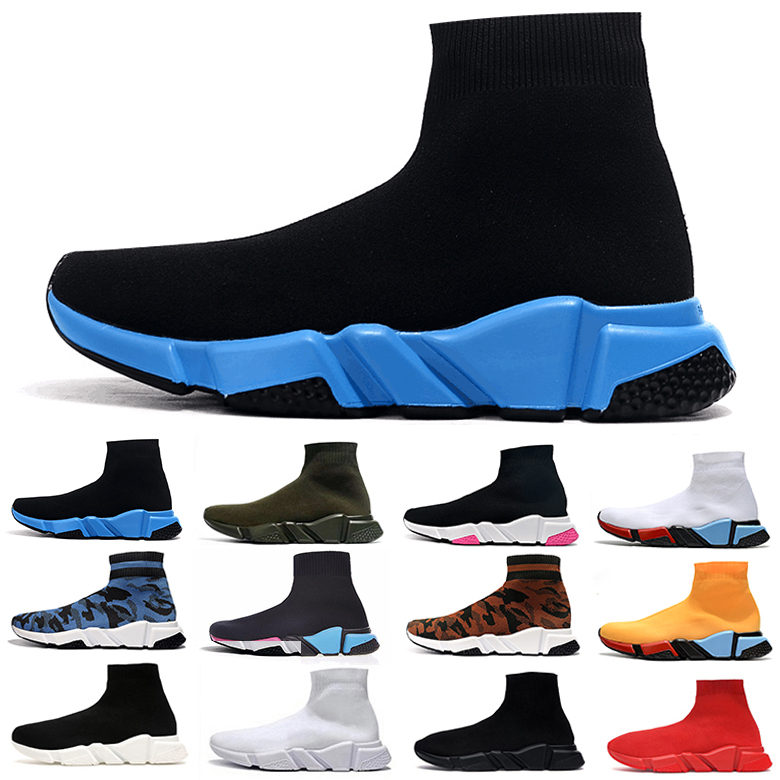 

Speed Sock trainers running shoes mesh mens Clearsole Lace-up Beige triple Pink Black red blue grey men women tennis trainers sports sneakers 36-45, Gold