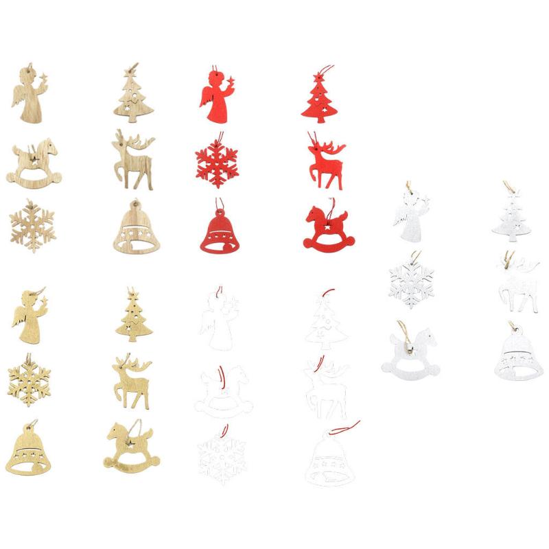 

Christmas Decorations Pendants Trojan Horse Slices Crafts For School Party Indoor