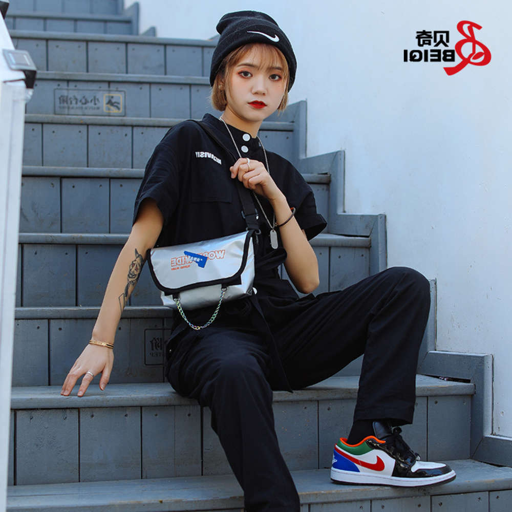 

Designer bags Becky women's bag cool fashion flip English chain One Shoulder Messenger Bag