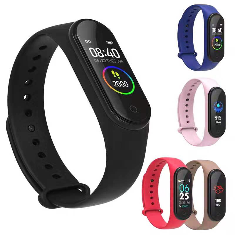 

wristbands Sport Fitness bracelet Watch Smartwatch Blood Pressure Heart Rate Waterproof Wristband M5 Smart Band