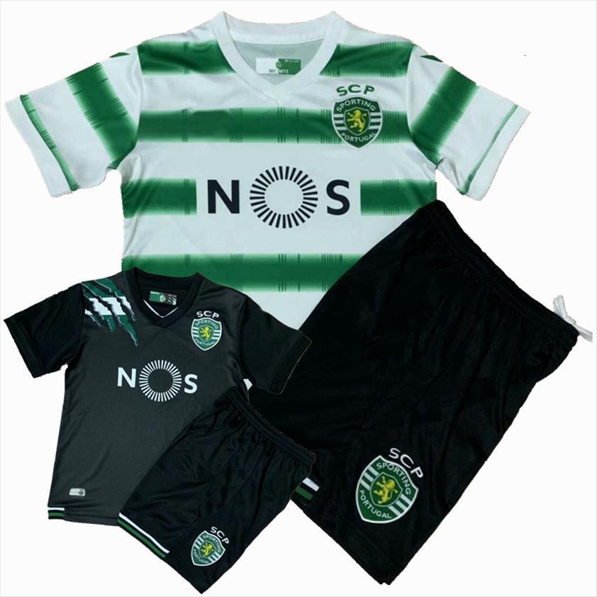 Children Sets Sporting Uniforms Boys And Girls Sports Lisbon Kids Shirts Shorts Training Suits Blank Custom Set-image-716803614