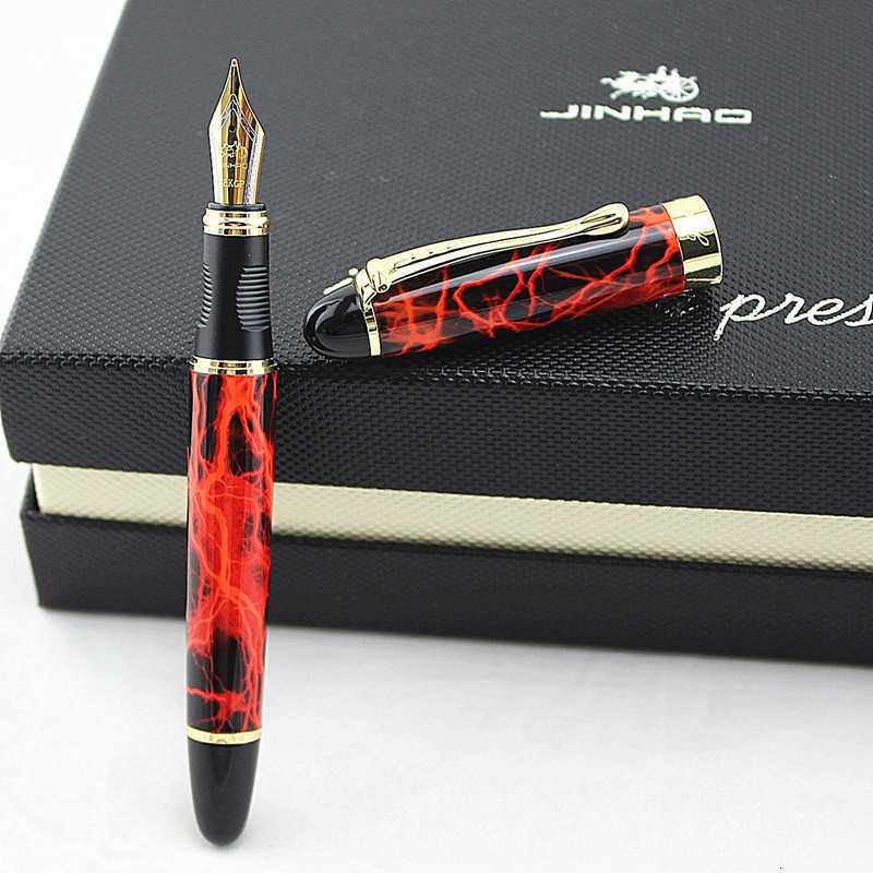 

0.5 writing jinhao nib factoryq7an metal x450 calligraphy luxury fountain pen stationery office school suppli brand ink