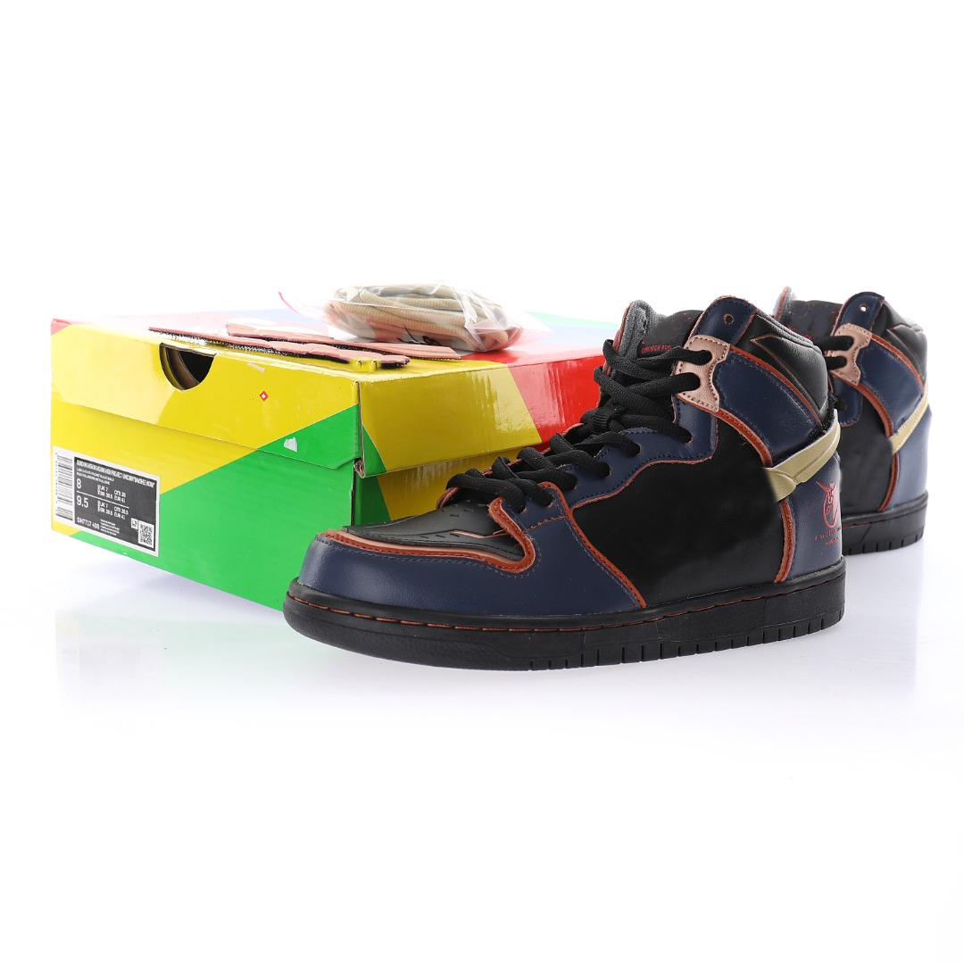 

Newest Gundam SB High Project Unicorn Banshee Norn Running Shoes Men Women RX-0 Navy Casual Sneaker, Customize