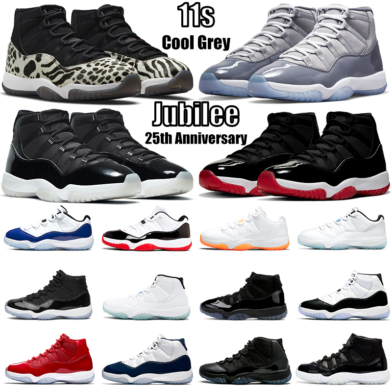 

Jumpman 11 Basketball Shoes 11s Men Women 72-10 25th Anniversary Cool Grey Animal Instinct Cap and Gown Concord Bred Legend Blue Mens Trainers Sports Sneakers, #16 low 72-10 36-47