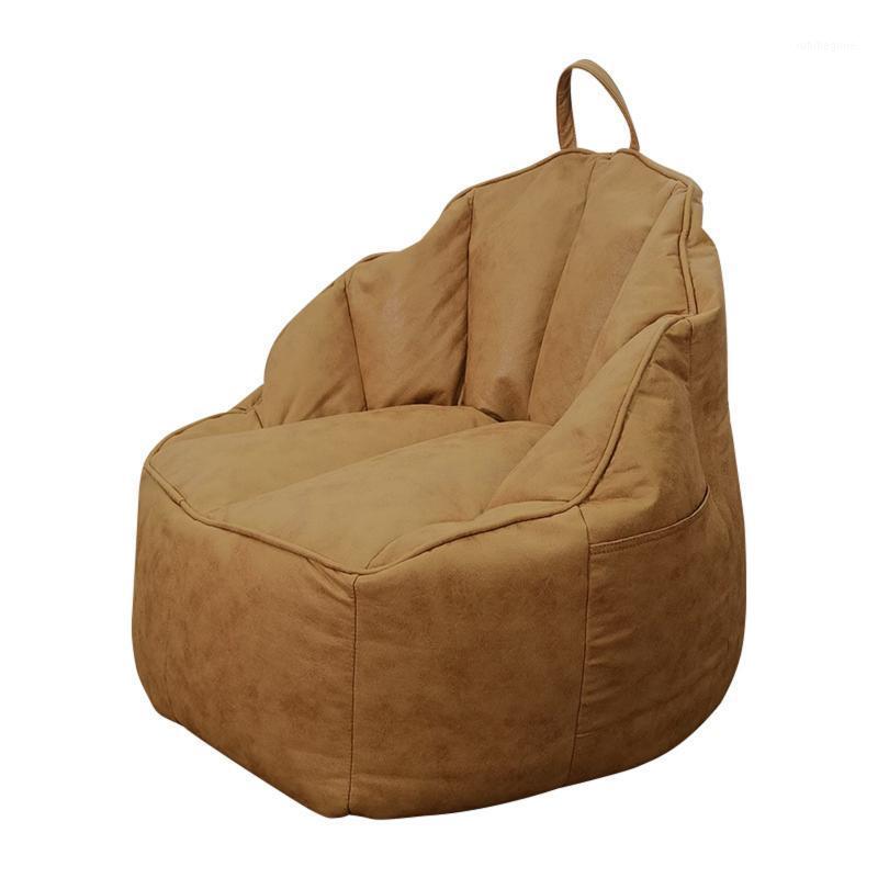 

Chair Covers Bean Bag Only, Large Beanbag Cover No Filler, Stuffed Animals Storage Organizer Cactus Technology Cloth Sofa
