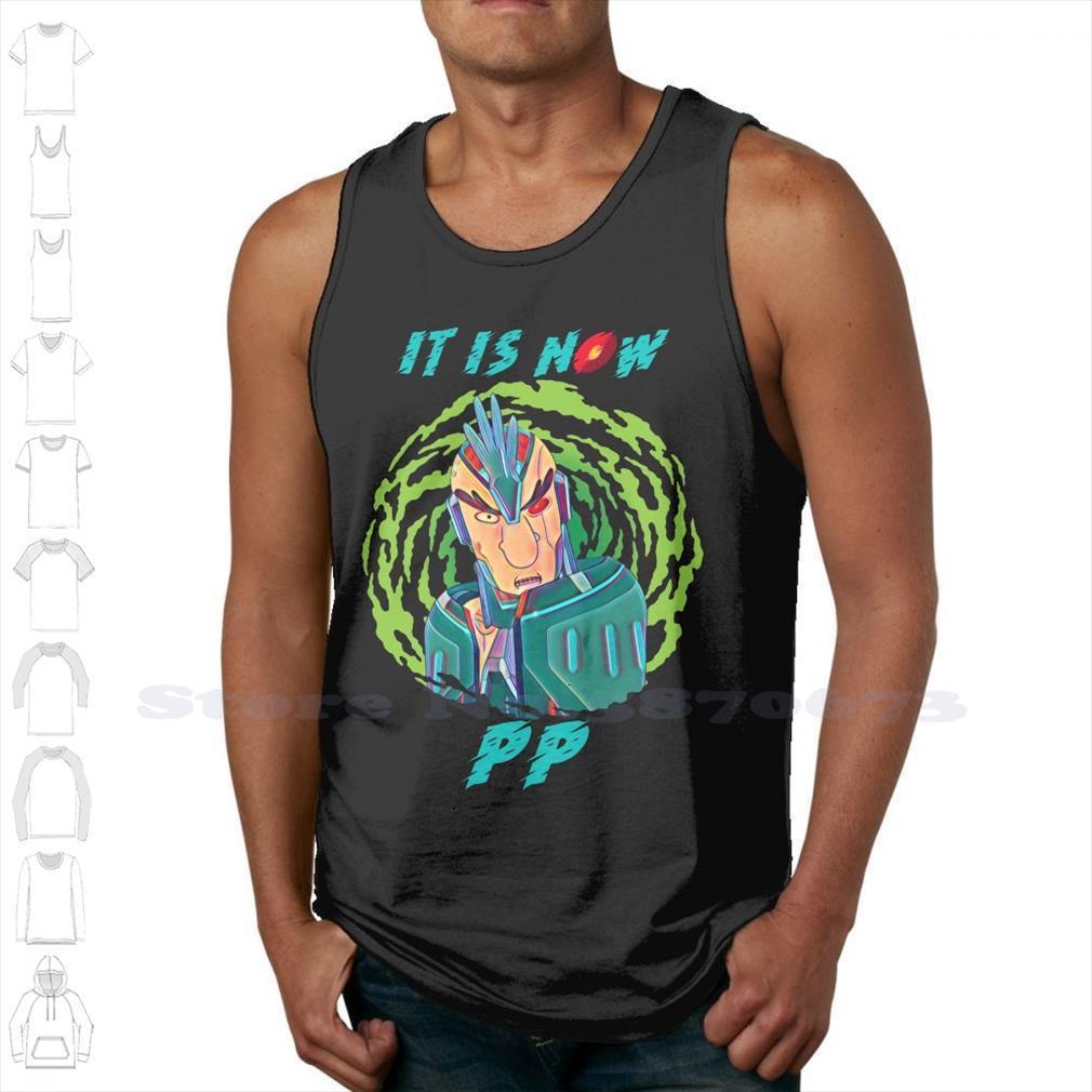 Phoenix Person Black White Sleeveless Tank Top Men Women Bird Cyborg Android Rick Morty Beth Jerry Summer