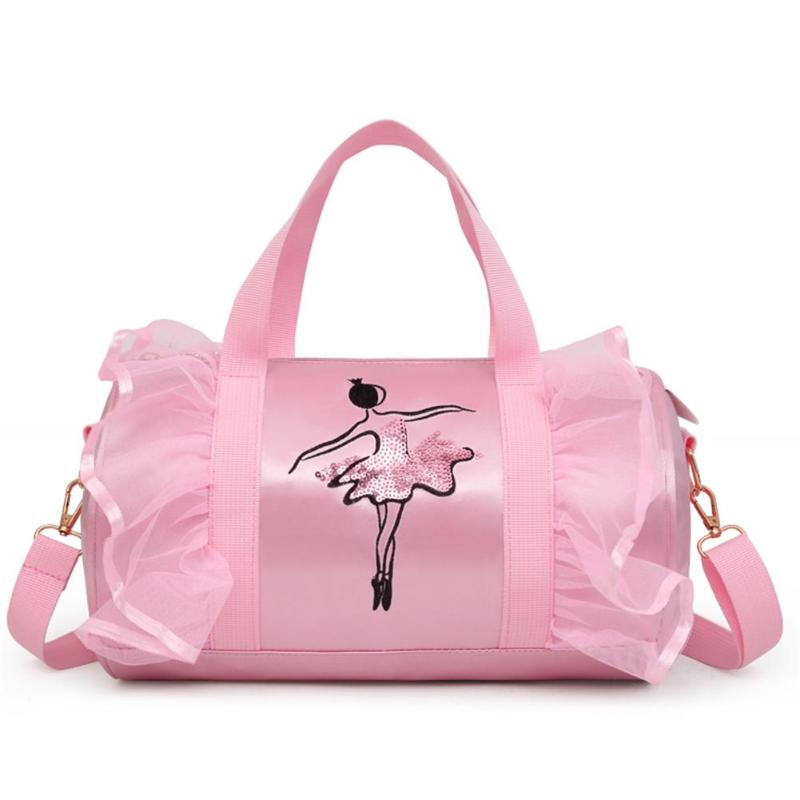 

Diaper Bags Ballet Dance Pink Girls Sports Kids Backpack Baby Barrels Package Bag Costume Clothes Shoes Dress Handbag