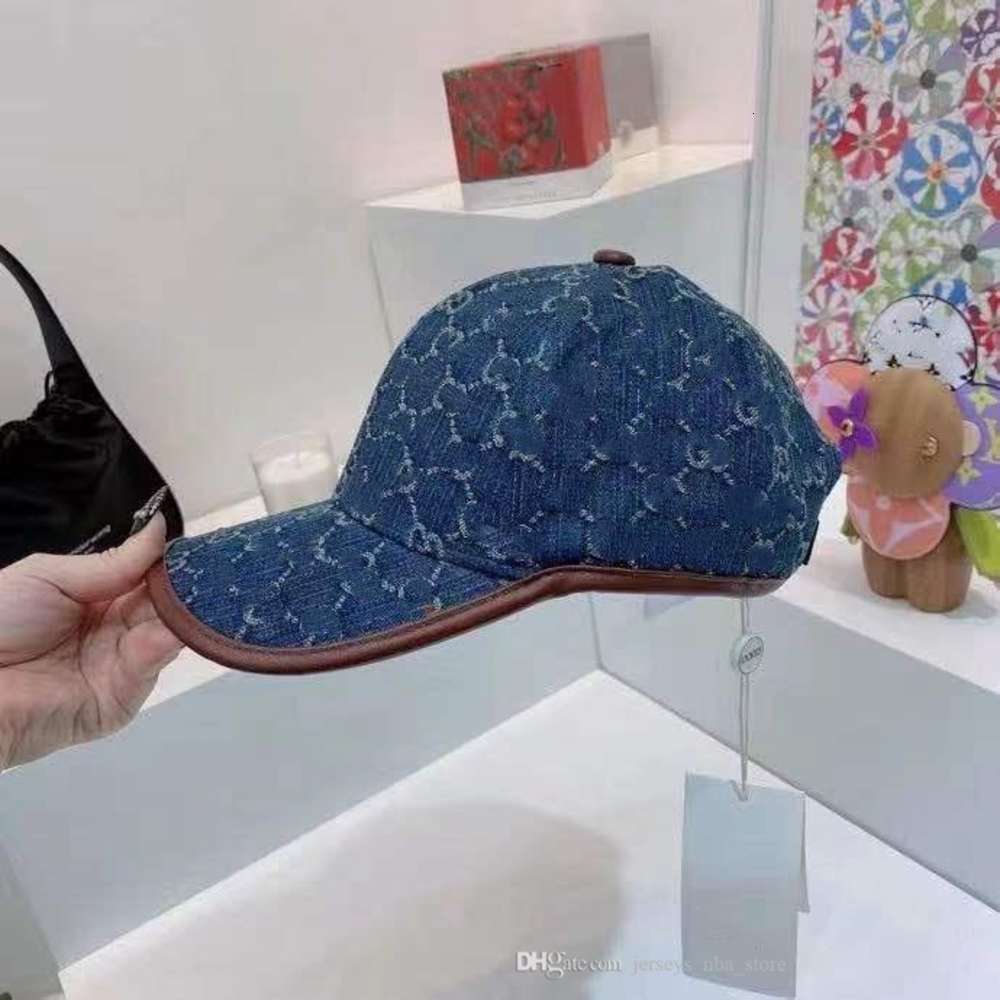 

Men Designer Cowboy Baseball Caps Spring/summer Adjustable Cap Embroidery High Quality Hip Hop Classic Hats, Blue;gray