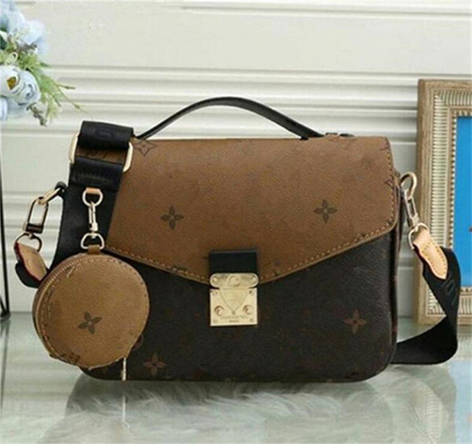 

New Women designer handbag messenger bag oxidizing leather POchETtEs metis elegant shoulder crossbody bags shopping Discount, B4