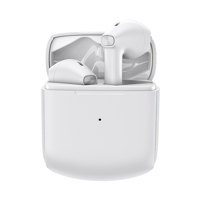 

TWS Wireless Bluetooth Headset Ear Hook HiFi Stereo Sound with Charging Case Renamed Fast Connection Suitable For IOS Android, Black