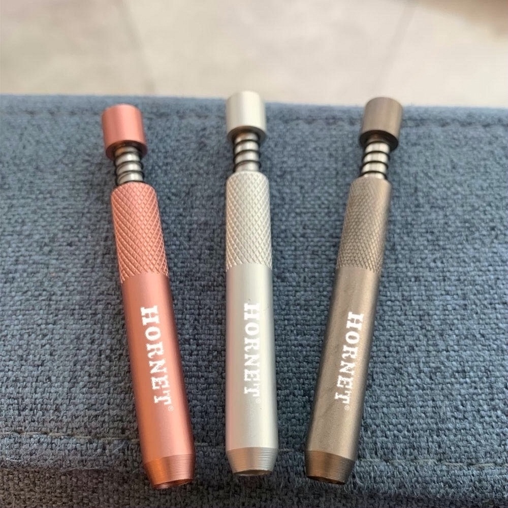 

Mini Metal Smoking Pipe E Cigarette Pen 78mm Filter Tips One Hitter Spring Bats Snuff Snorter Dispenser Tubes Straw Sniffer Tobacco Pipes