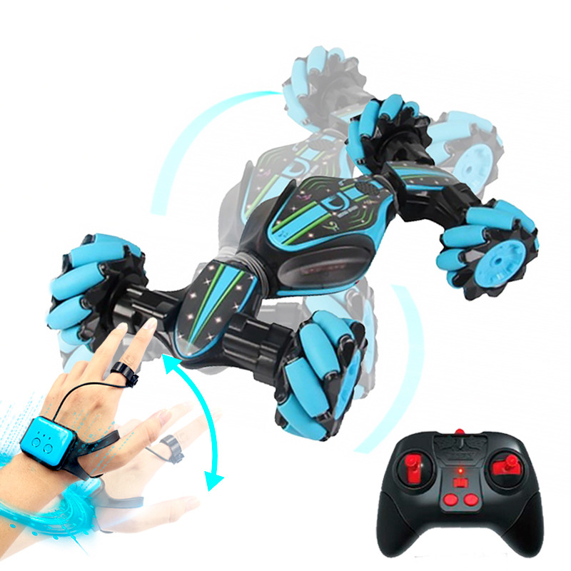 

Global Funhood Gw124 Car Watch Remote Control Stunt Rc Car Gesture Sensing Twisting Vehicle Drift Car Children Driving Toy Gifts B1