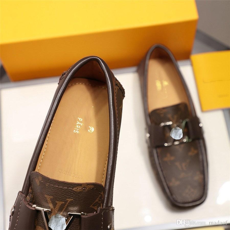 

LUXURY BRANDs SHOE MAN FASHION Soft Moccasins MEN DESIGNER LOAFERS High Quality LEATHER tassel SHOES MENS Flats Driving SHOESs big SIZE 46, #03