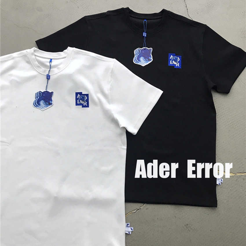 Men&#039;s T-Shirts Adererror Embroidery Maison Kitsune T-shirt Men Women 1:1 Ader Error Embroidered t Shirt Z-stitch Tee Tops Clothing 4DWR-image-703281111