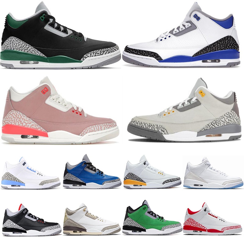 

With Box 3 Basketball Shoes Cardinal Red Pine Green Racer Blue Cool Grey Mens Sneakers 6 6s UNC Home British Khaki Bordeaux Carmine Man Sports Trainers