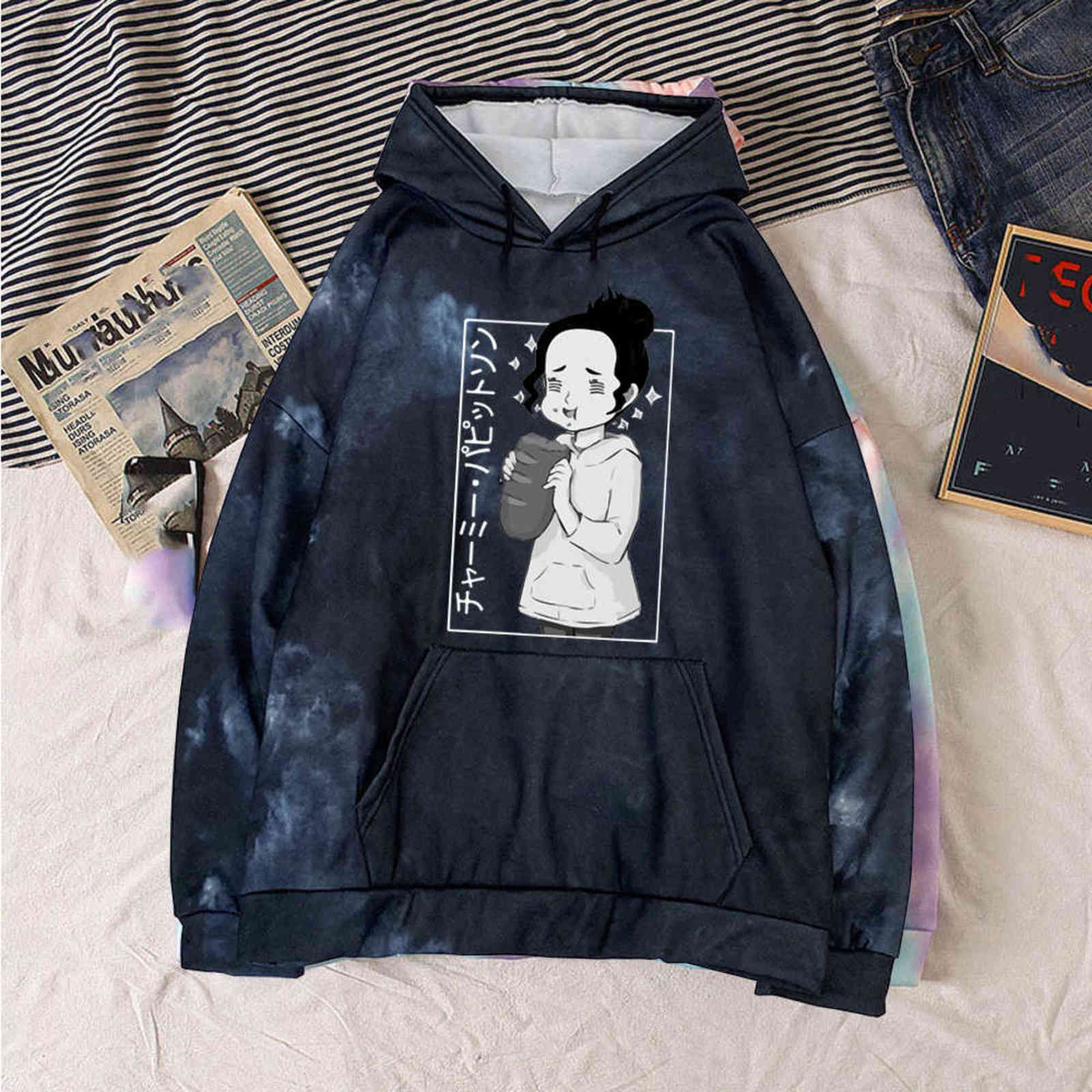 

Black Clover Charmy Pappitson Sweatshirt Funny Long Sleeve Tiedye Hoodie Y1120