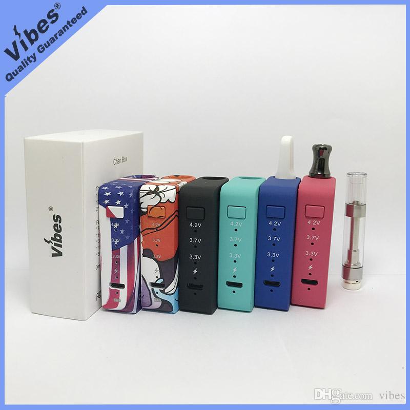 

Original Vibes 650mah Vape Battery Pilot Box - Perfect With 1ml Vape Cartridge Voltage Variable 10s Preheating 510 Thread Magnet Connect