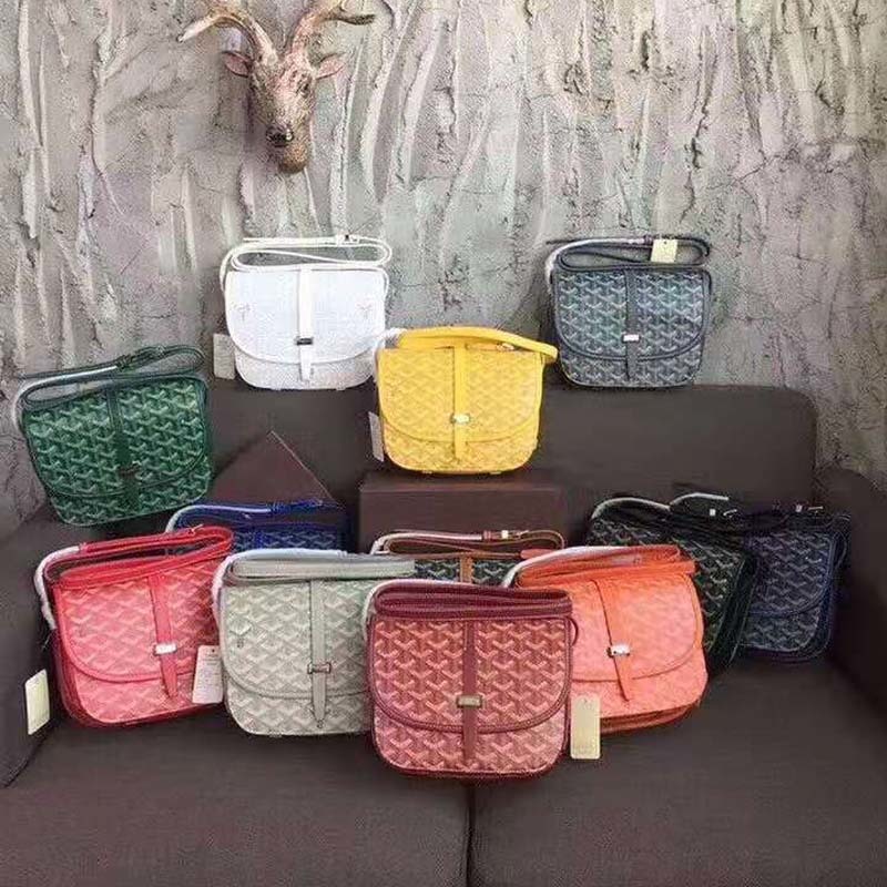 

Star's classic y-letter printing Goya dog tooth godya postman's bag women's bag one shoulder slanting bag cow leather, Black