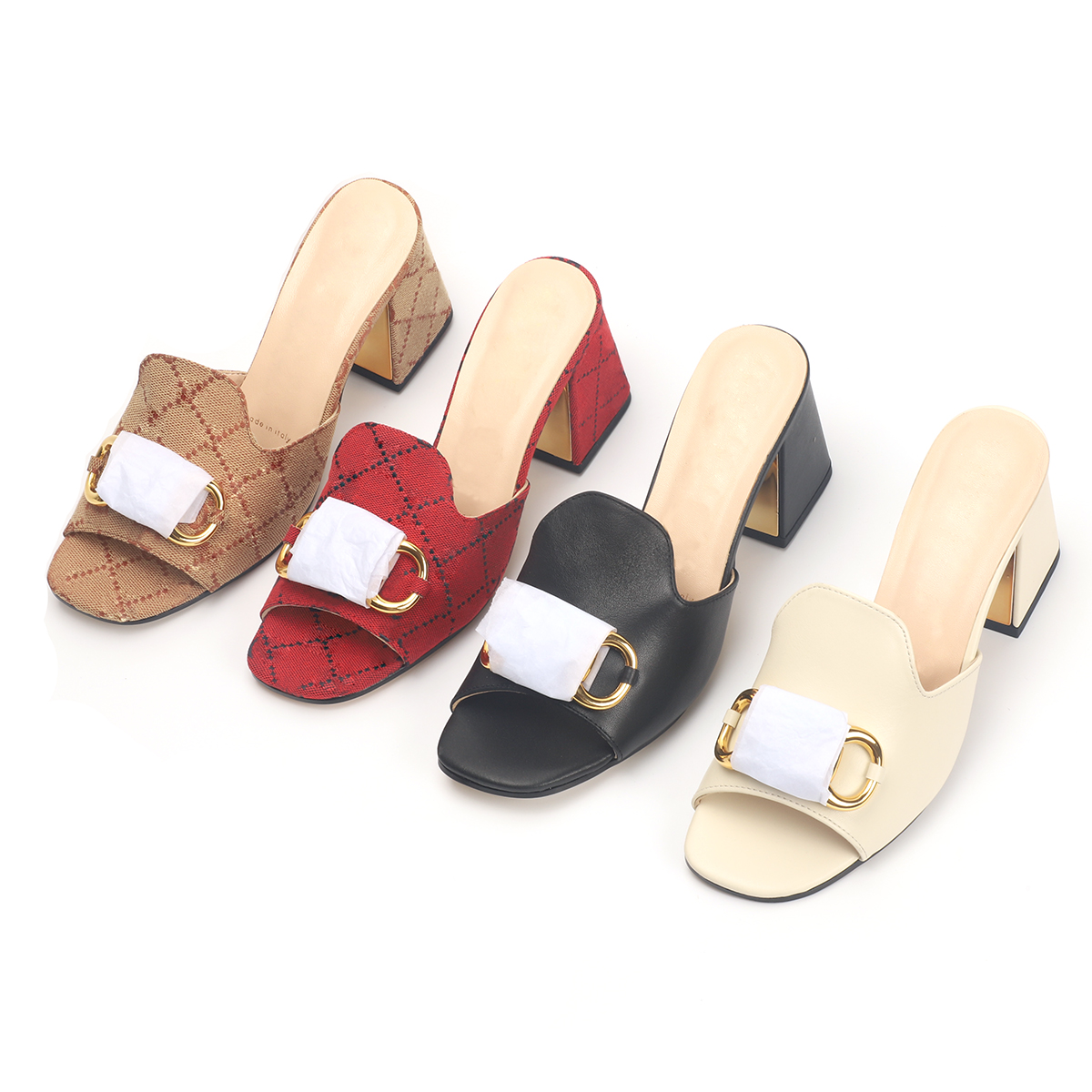 

Summer Designer women slippers fashion golden letter flat Beach Denim Thick high heel genuine leather slipper luxury Rubber Alphabet lady Sandals Flip flop shoes, Extra cost for oem