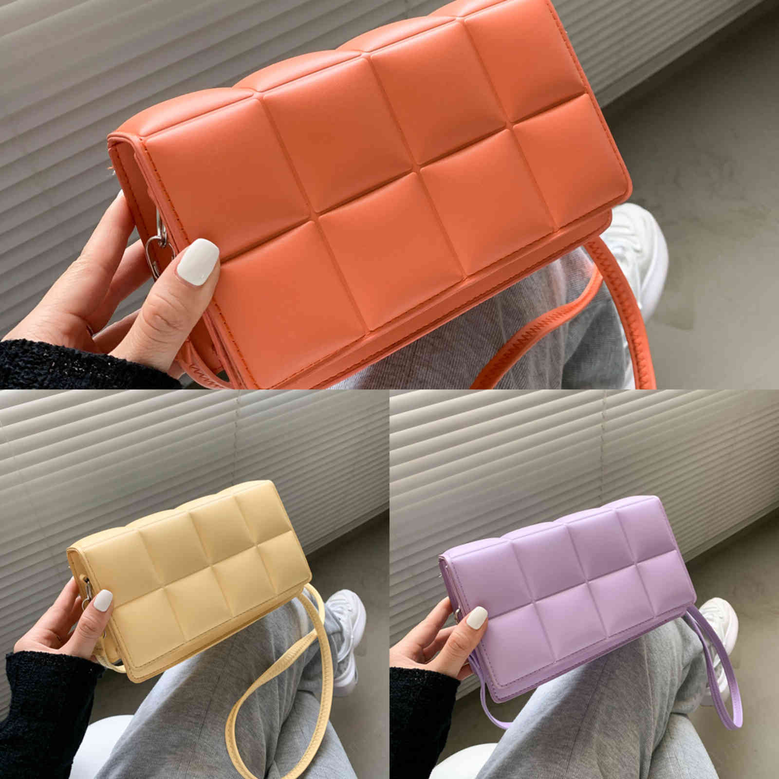 

Shoulder Bag Women's Autumn Winter New Female Literary Single-shoulder Minority Design Cross-body Trend Bolsos 1113, Sky blue