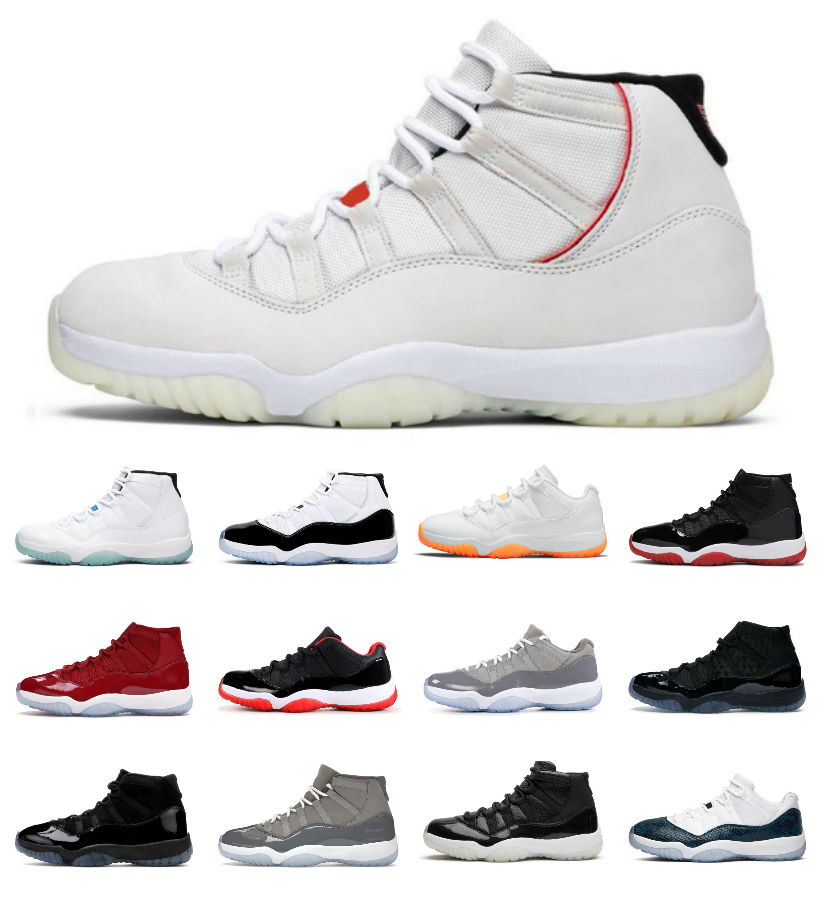 

Cool Grey High 11 11s Basketball shoes bred 25th Anniversary concord 45 space jam Men Women Trainers low legend blue citrus platinum tint Snake Navy Designer Sneakers, Bubble package bag