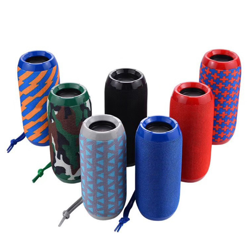 

TG117 Wireless Bluetooth Speaker Portable Plug-in Card Outdoor Sports Audio Double Horn Waterproof Speakers 7 Colors