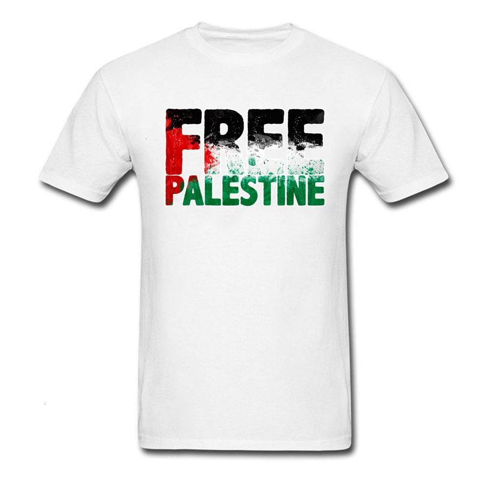 

Free Palestine Shirt Independence Graphic Tees Men 100% Cotton t Shirts Arrival Boy T-shirts High Quality